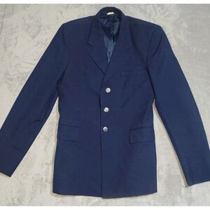 PATRIOT 3 BUTTON MENS JACKET COAT UNIFORM DRESS BLUE USAF AIR FORCE Size 40XL
